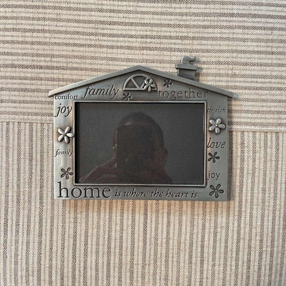 Home Is Where The Heart Is House Picture Frame - Picture 6 of 15